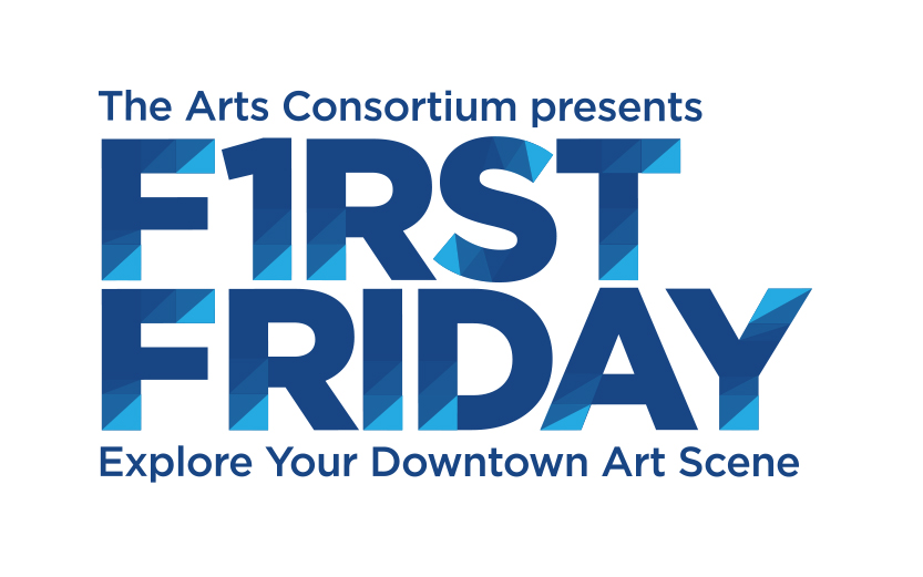 First Friday - Monthly Art Walk in Downtown Visalia (Logo placed on poster and demo videos)