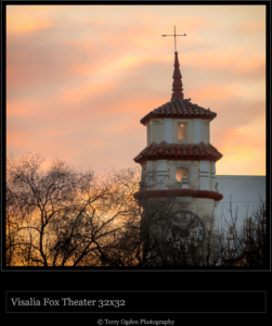Visalia Fox Theater – photograph by Terry Ogden