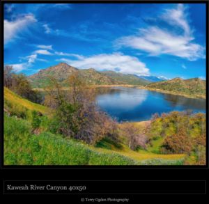 Kaweah River Canyon – photograph by Terry Ogden