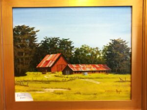 Roadside Barns – artwork by Manuel Abad